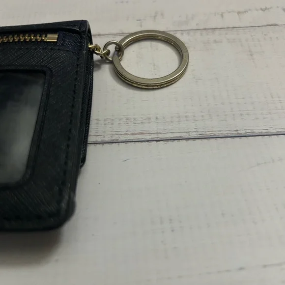 Kate Spade Black Card Holder with Keyring LOA